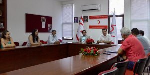 Kuzey Kıbrıs Kızılayı'nda görev bölümü yapıldı
