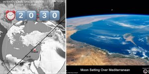 Uzay istasyonu çıplak gözle görülebilecek