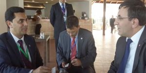 Toplantıya gözlemci statüsüyle Dışişleri Bakanı Nami katıldı