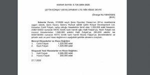 Falyalı’ya yeni hisse devirleri