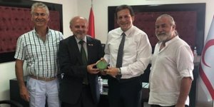 Girne Kaymakamı Sinan Güneş’e “Yeşil Madalya” ödülü