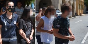 Yata yüzerek girdiler, olta ve para çaldılar