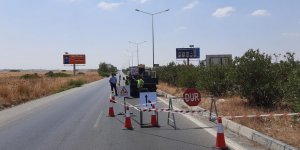 Lefkoşa-Girne anayolunun bir kısmında trafik tek şeritten verilecek