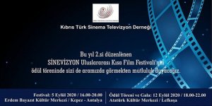 “Sinevizyon Uluslararası Kısa Film Festivali” ödül töreni Lefkoşa’da yapılacak