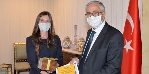 Akıncı, Selin Candemir ve heyetiyle görüştü