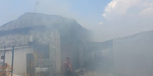 Haspolat Sanayi Bölgesi’nde yangın