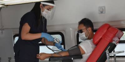 Girne’de kan bağışı kampanyası yapıldı