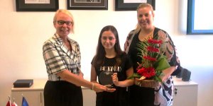 YKS Kıbrıs birincisi Selen tıp okuyacak