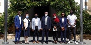 Akıncı, Vois Cyprus ile bir araya geldi