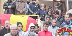 Ali Ceylan yağmurla uğurlandı