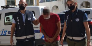 Motora zarar verip kaskını çalmakla suçlandı