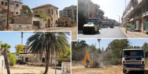 Kapalı Maraş'ta çalışmalar sürüyor