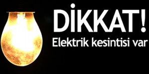 Yeni Erenköy bugün elektriksiz