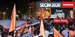 UBP seçim zaferini mitingle kutladı