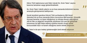 “En kısa zamanda görüşmemizi bekliyorum”