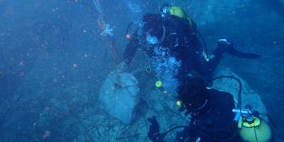 3 bin yıllık Mısır çapası denizden  çıkarıldı