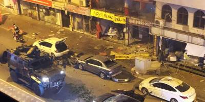 Hatay'da patlama meydana geldi