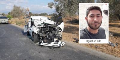 Traktöre çarptı, 1 ölü, 1 yaralı