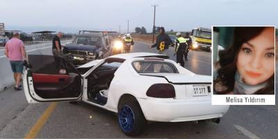 Yüz yüz çarpıştılar, 1 ölü, 4 yaralı