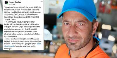 İstifalar gelmeye başladı