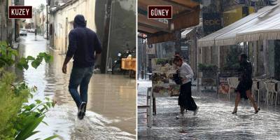 Kısa süreli yağmur etkili oldu