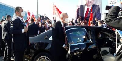 Erdoğan Kıbrıs'ta