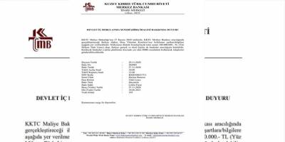 Maliye’den 100 milyon TL daha borçlanma