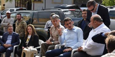 Oğuz, Karpaz'da incelemelerde bulundu