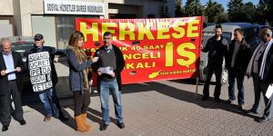 YKP, asgari ücret için eylem yaptı