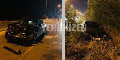 Lefkoşa-Girne yolunda kaza