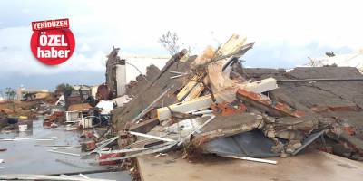 Sel ve hortumun bilançosu ağır: 62 konut,18 işyeri, 20 araç