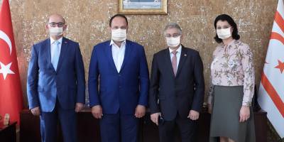 Limasol Bankası'ndan Sadıkoğlu'na ziyaret