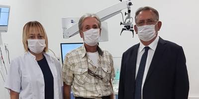 Yanak dokusundan yeni damak yapıldı