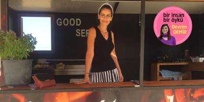 Karavanda 10 yıllık hayalini gerçekleştirdi 