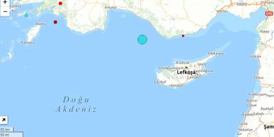 'Orta şiddette' sallandık 5.8 büyüklüğünde DEPREM
