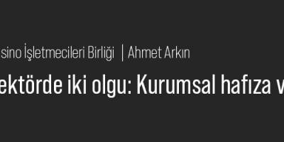 Sektörde iki olgu: Kurumsal hafıza ve uzman eksikliği