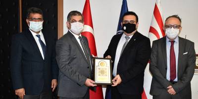 Mehmet Ali Yükselen'den Hocanın'a ziyaret