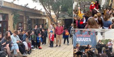 Arasta özlem giderdi