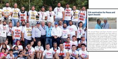FIA Barış ve Spor Ödülüne ERC Lefkoşa etabındaki çalışma aday gösterildi