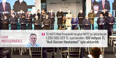 Krediyle hastane yaptık, borç bizim hanemize yazıldı