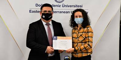 DAÜ-SEM, Avrupa Birliği projesi kapsamında eğitim veren akademisyenleri ödüllendirdi