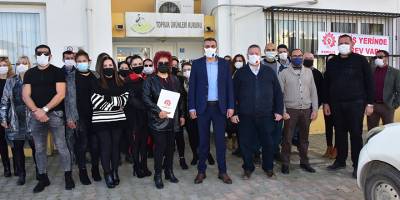 TÜK çalışanları sosyal hak arayışında