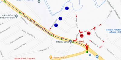 Lefkoşa’da 40 gün boyunca kısmi yol kapamaları olacak