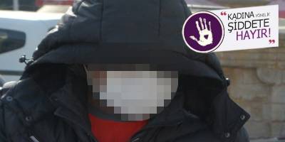 Eşini çocuklarının önünde darp etti