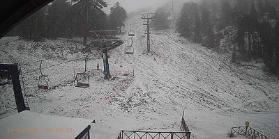 Trodos’a ilk kar düştü