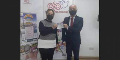 Piyango talihlisi ikramiyesini aldı