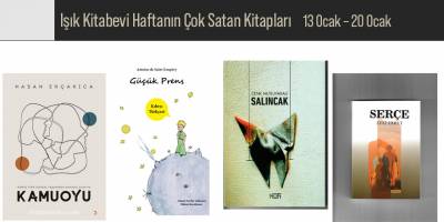 Işık Kitabevi haftanın çok satan kitapları