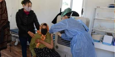 Cengiz Topel Hastanesi’nde 160 kişi aşılandı