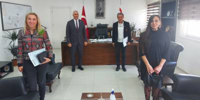 Amcaoğlu’na Othello Bienali hakkında bilgi verildi