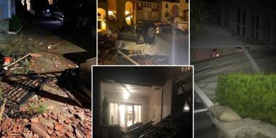 İzmir Alaçatı'da hortum